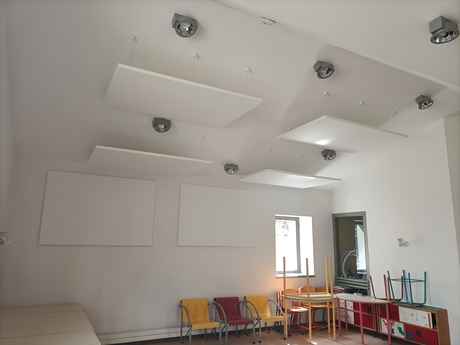Acoustique centre de loisirs
